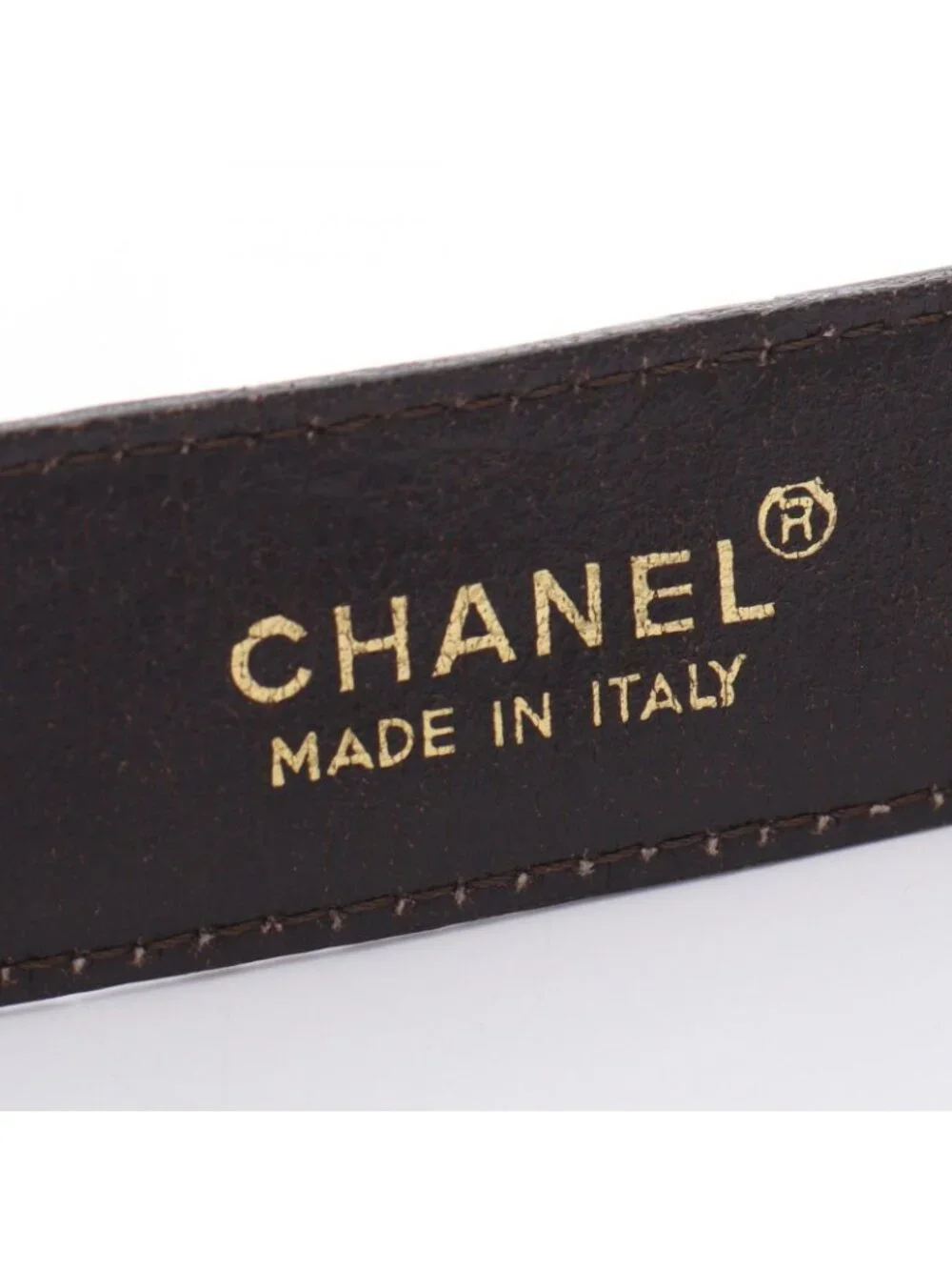 Chanel Belt CC Logo Vintage Exotic Cles the